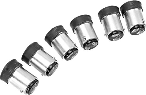 YARNOW 6 Stück B15 Auf E14 Lampenfassung Adapter Glühbirne Konverter Adapter Kunststoff Kandelaber Sockel Adapter