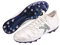 Football Boots Men's Breathable MG Trainers Outdoor Cleats Athletics Sneakers Teens Professional Wear-Resistence Soccer Shoes Non-Slip Black UK 9