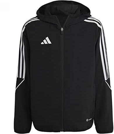 adidas Unisex Kids Windbreaker Tiro 23 League Windbreaker, Black, IA1623, 164