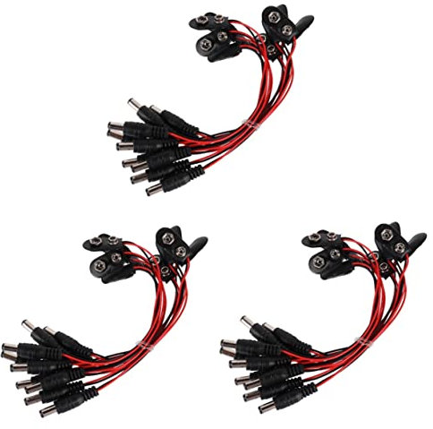 Milisten 30piezas Conectores De Clip De Batería De Carcasa Plástica Resistente Conexión Estable y para Reemplazo De Clips De Batería para Proyectos De y Electrónica