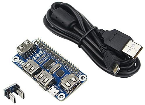 4 USB-Hub USB auf UART Debugging für Raspberry Zero/W Zubehör