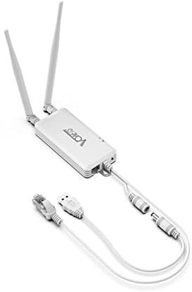 VONETS VAP11S Industrial 2.4GHz WiFi Bridge Router Wireless Repeater Access Point Ethernet Adapter LAN Hotspot Extender With Ethernet Ports, DC/USB Power, for Network Devices