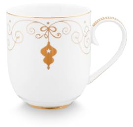 Pip Studio Royal Winter White Henkelbecher groß 325ml