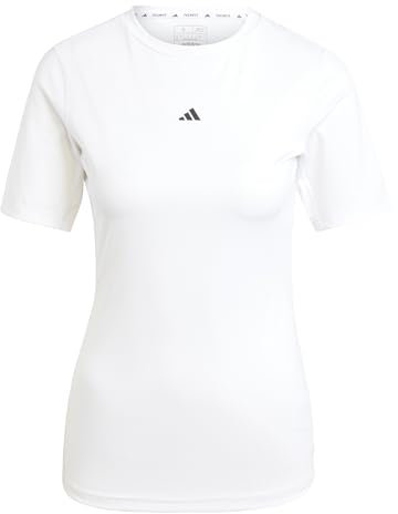 adidas Damen Techfit Training T-Shirt, White, L