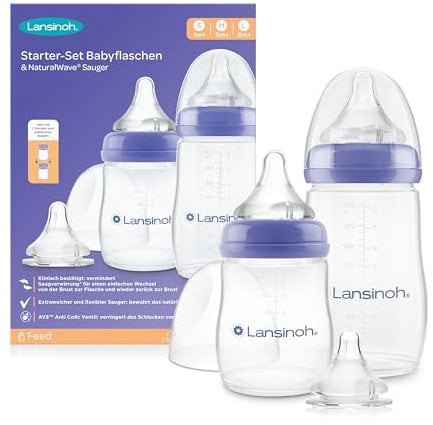 Lansinoh I Starter Set Biberons et Tétines Natural Wave