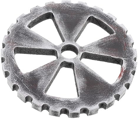 TOPBATHY Wanddekoration Mit Holzzahnrädern Kleine Diy-handwerkskunst Vintage-stil Für Zuhause Büro Und Innenräume Holzzahnräder Als Dekorationselement