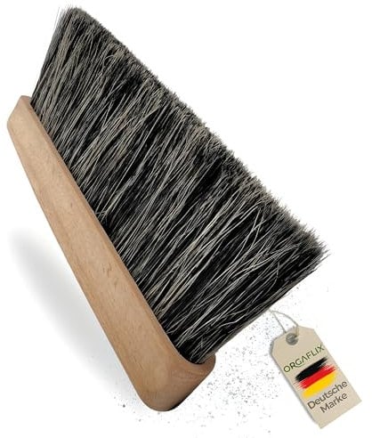 ORGAFLIX Maler Abstauber 165 x 22mm - Profi Qualität - Malerbürste, Staubbürste für effektive Staubentfernung auf empfindlichen Maleroberflächen vor dem Anstrich - Extra weiche Borsten