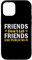 Hülle für iPhone 15 Friends Don't Let Friends Use Public WI-FI IT Administrator