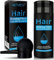 Fibre Capillaire Noir, Fibres Capillaires avec Applicateur en Spray - Densificateur de cheveux Hair Loss Concealer Professionnelle Poudre Spray pour Augmente le Volume (Noir)
