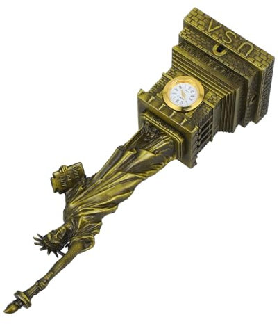 STOBAZA Metall Statue Freiheitsstatue Tischdekoration aus Legiertem Material für Zuhause und und Vielseitig Einsetzbar Souvenir aus New York