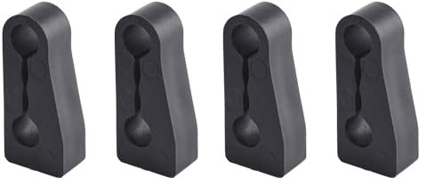 Illkjasfc Upgrades Lot de 4 serrures de porte de voiture silencieuses pour voiture - Serrure de porte de voiture - Réduction du bruit - Tampon 308