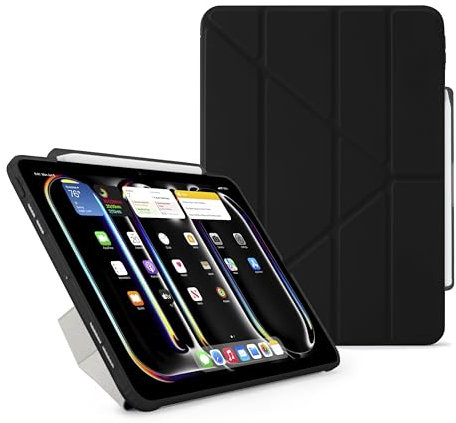 Pipetto Origami No3 - Estuche para iPad Pro 13 (2024), color negro