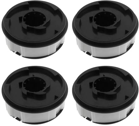 The Lord of the Tools 4x Carrete Y Hilo Para Desbrozadora De 1,5MM Hilo Para Desbrozadora De 2MM X 9M De Longitud Compatible Con Gardenline BMS453 Performance Desbrozadora, Compatible Con ALM RY400
