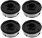 The Lord of the Tools Lot de 4 Bobines Et Fil de Coupe-bordures de 1,5MM Fil de Coupe de 2MM X 9M de Longueur Compatible avec Gardenline BMS453 Performance Débroussailleuses Compatible avec ALM RY400