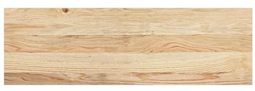 vidaXL Treppenstufen 2 STK. Unbehandelt 80x30x2 cm Massivholz Eiche, Treppenstufe für Holztreppen, Treppenstufe Holz, Fenstersims, Treppenstufe Eiche