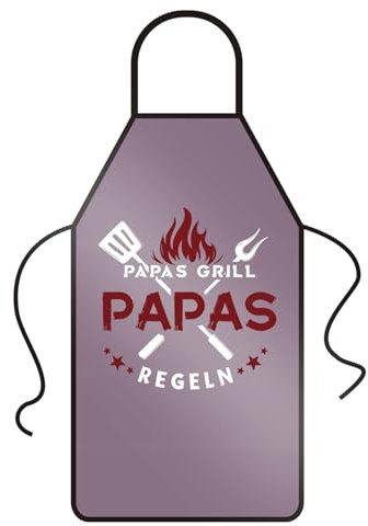 Dongcill Grillschürze für Männer Vatertagsgeschenk,Kochschürze Lustig- lustige Geschenke zum Vatertag,Geschenkideen Opa & Papa