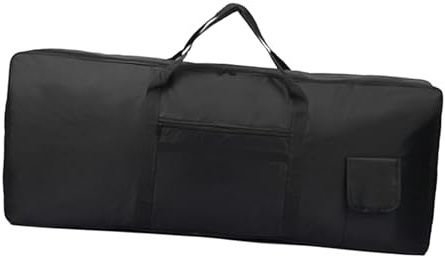 perfeclan Estuche para Teclado de 76 Teclas, Funda para Piano Eléctrico, Funda para Viajes Al Aire Libre