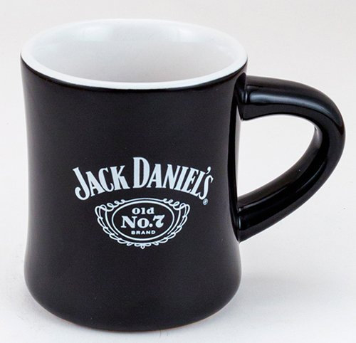 Jack Daniel's Diner Tasse, Steinzeug, Klassisch, Tasse, 227 Milliliter