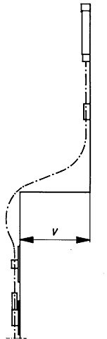 Flexibles Gestänge HAUTAU, 400 mm, grau, 1 Stück | Zubehör Beschläge für Fensterbeschläge Schiebefenster Schiebetürbeschlag