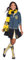 RUBIE'S Harry Potter Officie Echarpe Luxe Poufsouffle Accessoire Pour Déguisement Enfant,Taille Unique - 6 ans et Plus,Echarpe Rayée Tricotée - Pour Halloween, Carnaval - Idée Cadeau de Noël