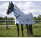 Riding Wordl Mesh-Decke Combo weiss hellblau 190cm
