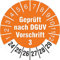 1000 x Prüfplakette 18 mm Prüfetiketten geprüft nach DGUV Vorschrift 3 2024-2029