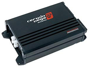 Cerwin Vega XED Series Class D Car Amplifiers – High-Performance Monoblock, 2-Channel, 4-Channel, and 5-Channel Options with Vega Bass Boost & Remote Bass Knob (Select Model) (XED4004D)