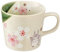 Studio Ghibli Via Bluefin Porcelaine Mon voisin Totoro Série de plats traditionnels japonais – Mug [Sakura/fleur de cerisier] – Produit officiel