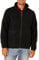 Amazon Essentials Herren Fleecejacke mit durchgehendem Reißverschluss (in Big und Tall erhältlich), Schwarz, L