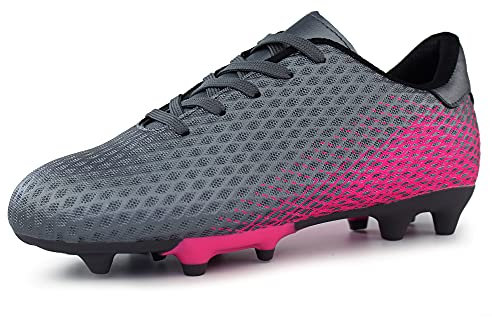 Hawkwell Unisex Kinder Fußballschuhe Trainingsschuhe, für Jungen und Mädchen Grau,EU 31