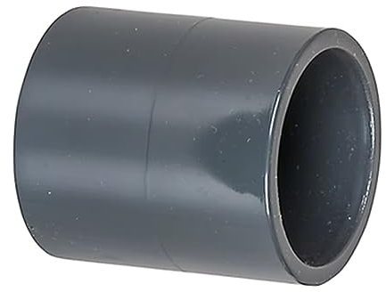 Plasson PVC Manchon à Coller, 63mm Diamètre