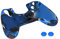 Vikye PS4-Controller-Skin-Silikonhülle, Silikonhülle, rutschfeste Schutzhülle mit 1 Paar Daumengriffen für PS4-Controller, Tarnblau(Tarnung Blau)