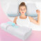 Hydomi Anti Wrinkle Pillow 2 In 1 Anti Aging Beauty Memory Foam Pillow, Neck Support Back Sleeping Pillow for Wrinkle Prevention, Bolster Pillow for Neck and Shoulder Pain to Keep Head Straight