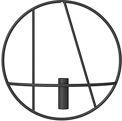 Jardiniere balcon Métal suspendu pot de fleur de fleur géométrique rond rond artisanat monté sur mur Vase Vase Mariage Mariage Home Decor Fête Festival Décoration Cadeaux Pot suspendu plante interieur