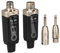 Depusheng T9 Wireless Microphone Transmitter Receiver Plug-on XLR Microphone Wireless System for Dynamic and Condenser Microphone Audio Mixer, PA System,with 48V Phantom Power