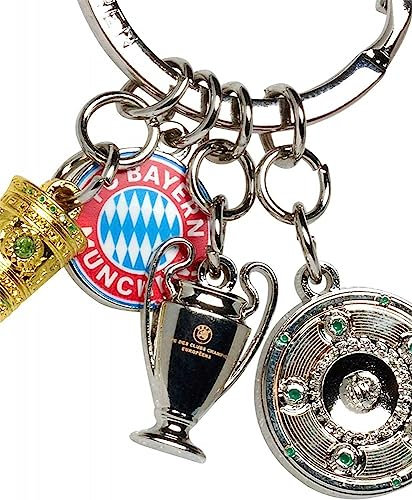 FC Bayern München Schlüsselanhänger - Erfolge - Charms Anhänger FCB