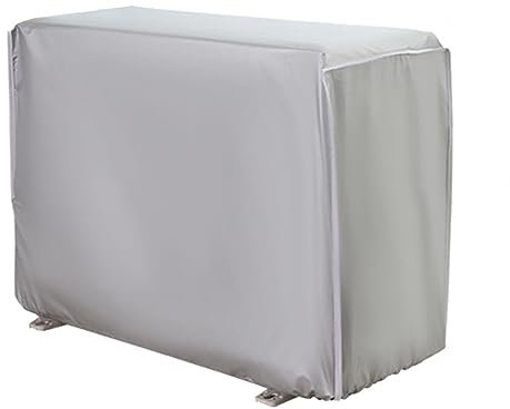 Klimaanlage Abdeckung zum Schutz der Außeneinheit der Klimaanlage,Anti Staub Anti Schnee Wasserdichte Sunproof (XL)