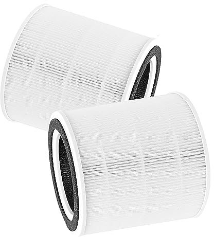 Carkio 2Pack TT-AP005 Replacement Filter, H13 True HEPA Filter with Activated Carbon Pre-Filter Set Compatible with TT-AP005 Air Purifier
