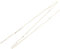 NUOBESTY DIY Link Chain Necklace DIY Embellishment Chain Alloy Loose Chain Jewelry Making Accessory for DIY Craft