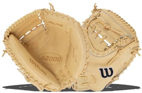 Wilson A2000 Glove Day M23 Baseball-Fanghandschuh Erwachsene, 85,1 cm, WBW102093335 Rechtshänderwerfer