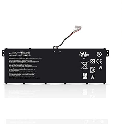 Batterie d'ordinateur portable 11,4 V 48 Wh compatible avec Acer Aspire 3 A315-42 A315-54 Aspire 5 A514-52 A515-43 A515-54 A515-44G A515-52K Spin 3 SP314-54N Swift S40-511 SF314 -41 SF314-57 Series