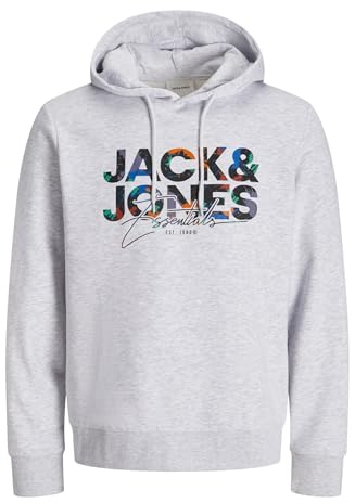 JACK & JONES Male Kapuzenpullover Logo Kapuzenpullover