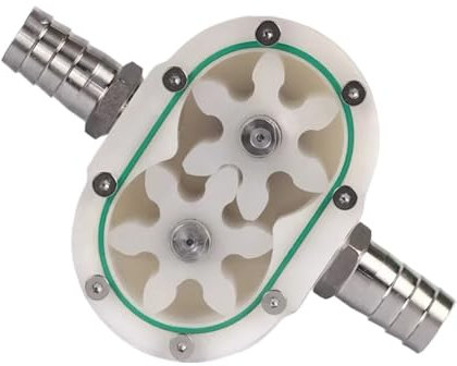 Filling Machine Gear Pump Honey Pump 5-10L/Min Honey Pump Viscous Liquid Sesame Butter Peanut Butter Pump(Preservative)