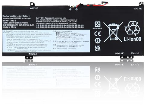 L17C4PB0 81EM Akku Kompatibel mit Lenovo Flex 6 6-14IKB 6-141KB 6-14ARR, IdeaPad 530S 530S-14IKB 530S-141KB 530S-14ARR 530S-15IKB 530S-151KB, Yoga 530 530-14IKB 530-141KB 14ARR 5B10Q16066
