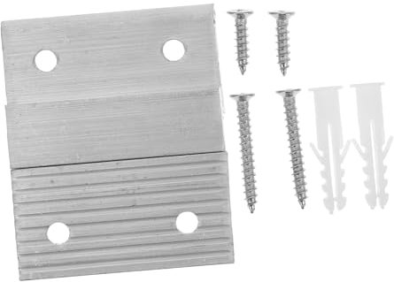 Uonlytech French Cleat Picture Hanging Kit z Shape Hook Wall Hanging Hardware Mirror Hardware Dorm Decor