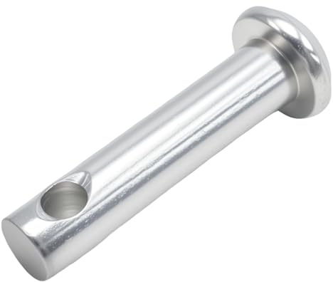 Ollanoos Hängematten-Stopfen, Hängematten-Top-Bolzen, Aufhänger, obere Schraube für Hängematten Hängesessel Schaukeln Hängende Möbel 8 cm L Metall Stahl Pin Stecker
