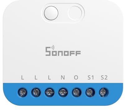 SONOFF Mini DIM Zigbee - Interruptor regulador de intensidad para LED regulable, transformadores electrónicos, bombillas incandescentes y halógenas, Zigbee 3.0, requiere cable neutro, medición de