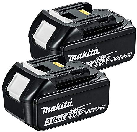 Makita 2BL1830 BL1830 18v 3.0Ah Li-ion LXT Battery Twin Pack for Makita DSS611,18 V