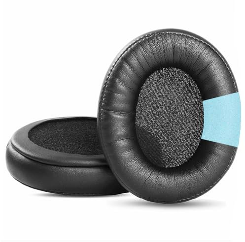 Ear Pads Cups Cushions Replacement Compatible with Sennheiser HD280PRO HD280 PRO Headphones Headset Earpads Foam Pillow (Upgrade Protein Leather)