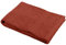 Stof - Serviette de Bain - Taille 30x50 cm - 100% Coton Bio - Couleur Terracotta - Modèle Lagune - Linge de Bain - Lavage à 40 - Qualité Exceptionnelle